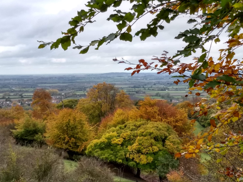 Third prize: Karen McKee "View of Kimble and beyond from the hills"